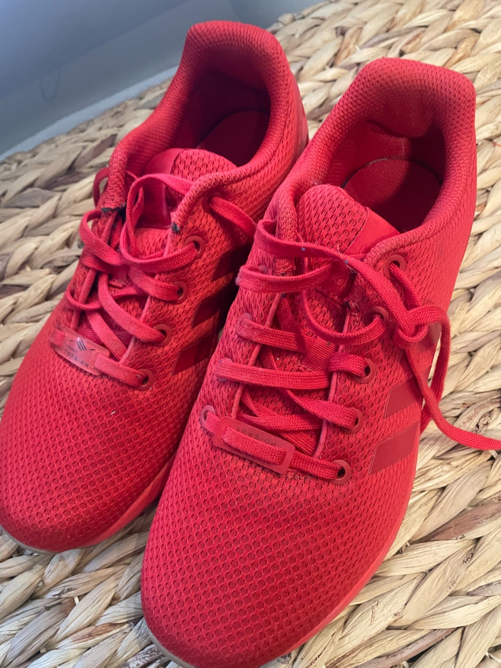 ADIDAS ZX FLUX RED